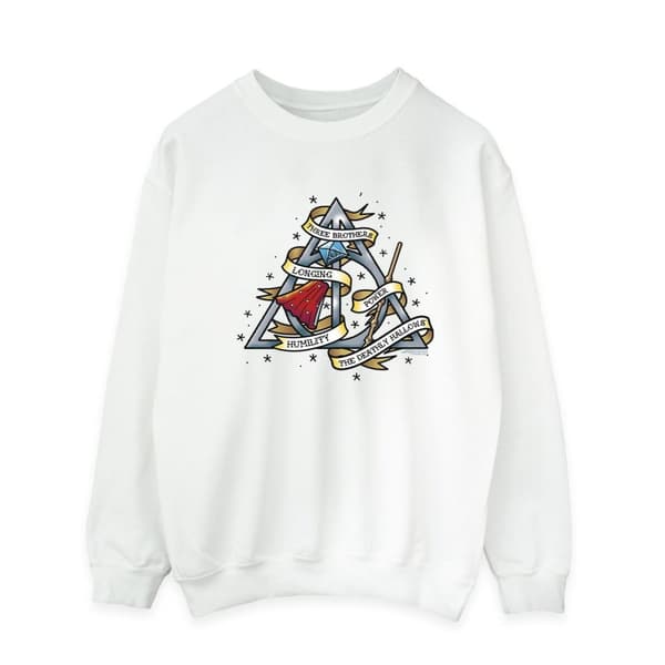 Harry Potter Mens The Deathly Hallows Sweatshirt