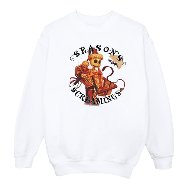Disney Mens The Nightmare Before Christmas Seasons Screamings Sweatshirt