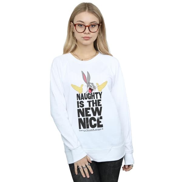 Looney Tunes Dam/Tjej - Naughty Is The New Nice - Sweatshirt