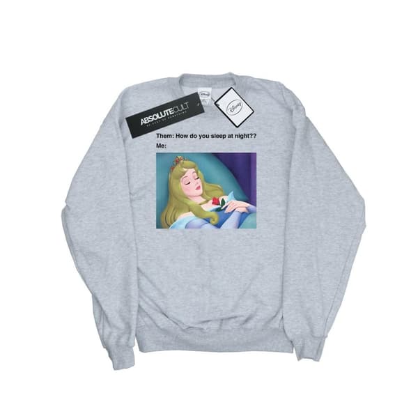 Disney Womens/Ladies Sleeping Beauty Meme Sweatshirt