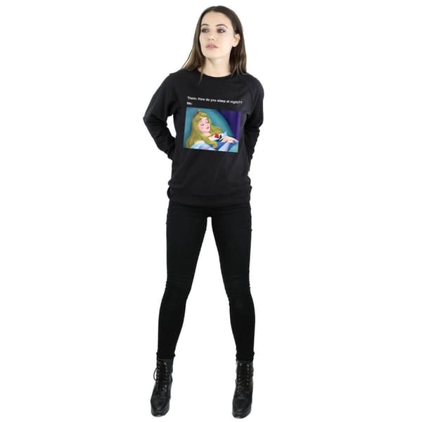 Disney Womens/Ladies Sleeping Beauty Meme Sweatshirt