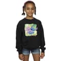 Miniatyrbilde 2 av 3: Disney Girls Lilo And Stitch St Patrick´s Day Clover Sweatshirt