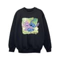 Miniatyrbilde 1 av 3: Disney Girls Lilo And Stitch St Patrick´s Day Clover Sweatshirt