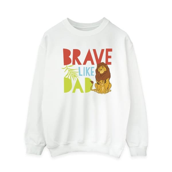 Disney Dam/Tjej Lejonkungen - Modig som en pappa - Sweatshirt