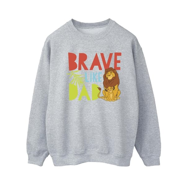 Disney Dam/Tjej Lejonkungen - Modig som en pappa - Sweatshirt