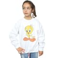 Miniatyrbillede 2 af 3: Looney Tunes Girls Tweety Pie Distressed Sweatshirt