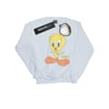 Miniatyrbillede 1 af 3: Looney Tunes Girls Tweety Pie Distressed Sweatshirt