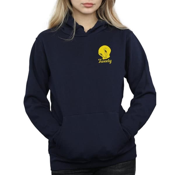 Looney Tunes Tweety Pie Head Hoodie - dam/dam