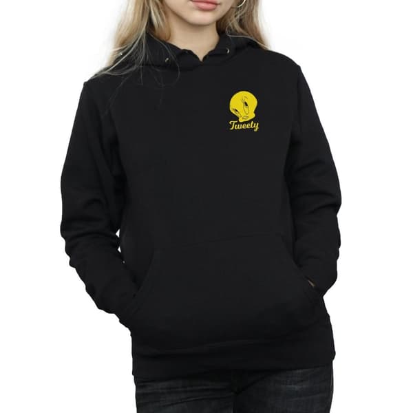 Looney Tunes Tweety Pie Head Hoodie - dam/dam