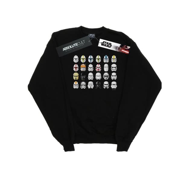 Star Wars Mens Trooper Helmets Sweatshirt