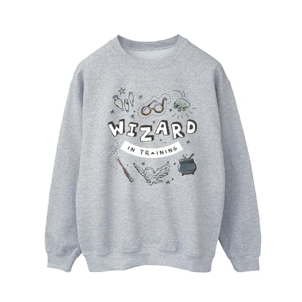 Harry Potter Mens Wizard In Training Sweatshirt