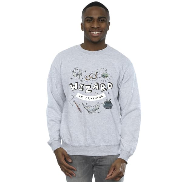 Harry Potter Mens Wizard In Training Sweatshirt