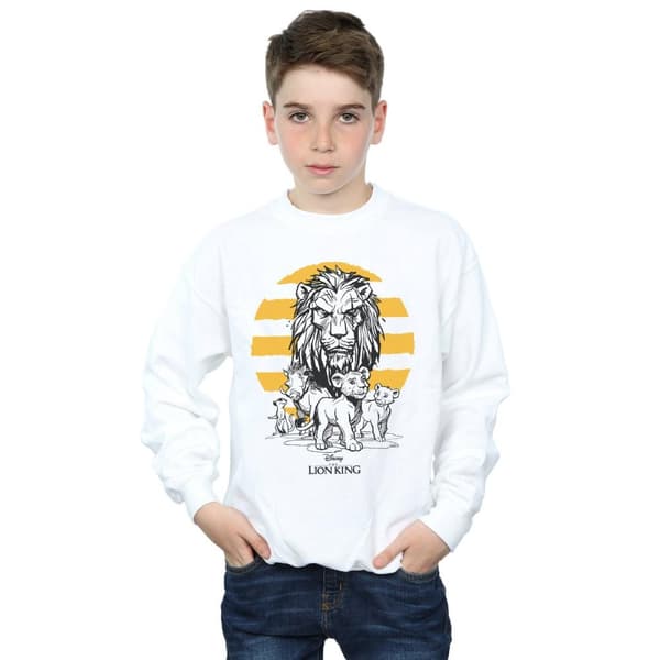 Disney Pojkar Lejonkungen Filmgruppen Sweatshirt