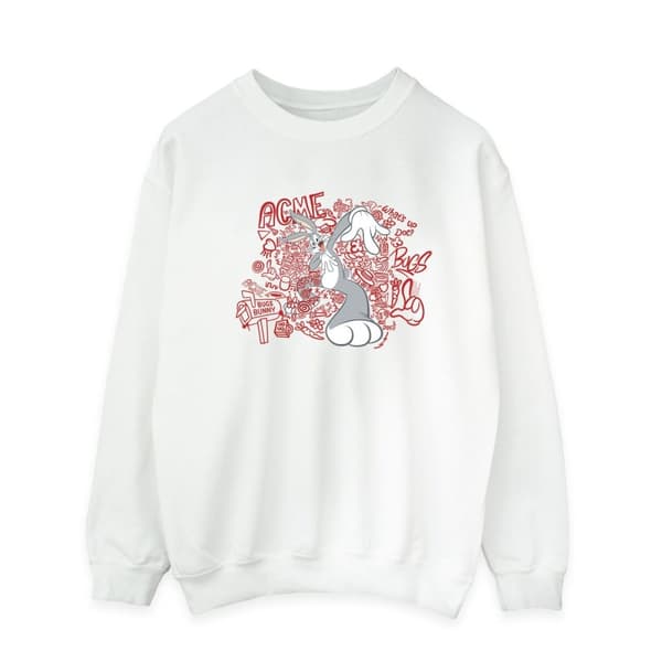 Looney Tunes ACME Doodles Bugs Bunny-tröja för herrar