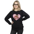 Miniatyrbillede 2 af 3: Looney Tunes Womens/Ladies Taz Valentine´s Day Crazy In Love Sweatshirt