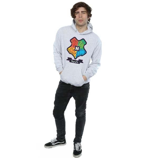 Harry Potter Mens Hogwarts Junior Crest Hoodie