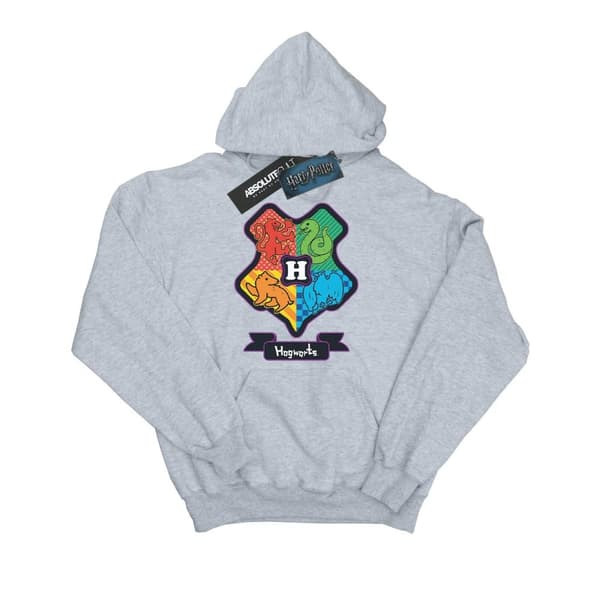 Harry Potter Mens Hogwarts Junior Crest Hoodie