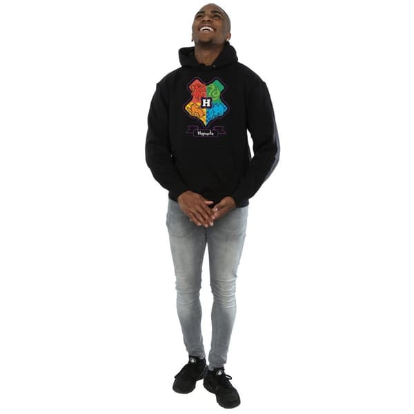 Harry Potter Mens Hogwarts Junior Crest Hoodie