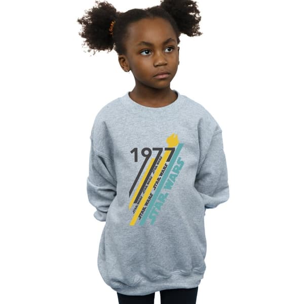 Star Wars Retro 77 Stripes Sweatshirt för flickor