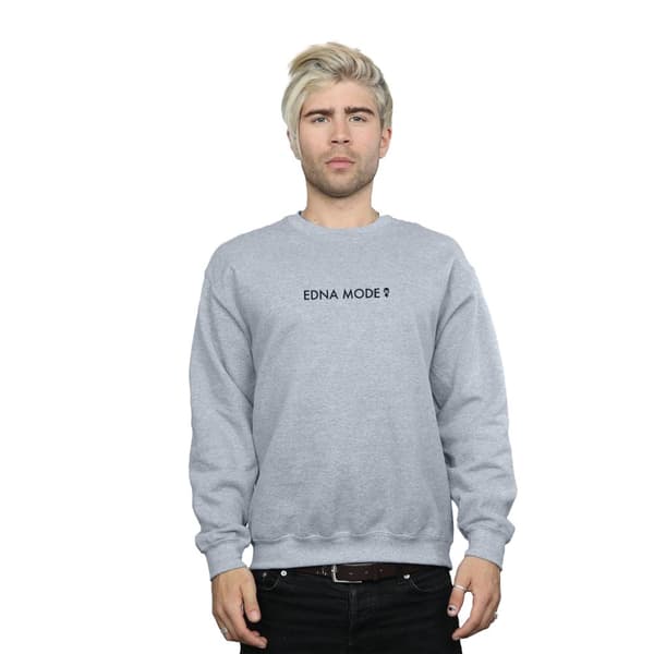 Disney Mens The Incredibles Edna Mode Sweatshirt