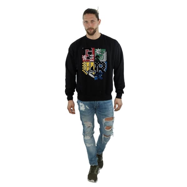 Harry Potter Mens Hogwarts Varsity Sweatshirt