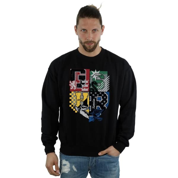 Harry Potter Mens Hogwarts Varsity Sweatshirt