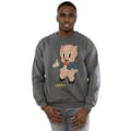 Miniatyrbild 2 av 3: Looney Tunes Mens Porky Pig Distressed Sweatshirt