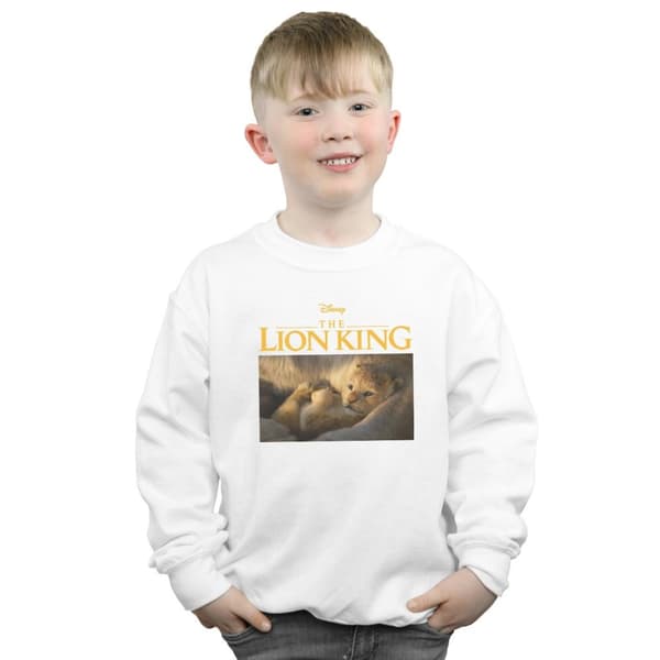 Disney Pojkar Lejonkungen Film Baby Simba Foto Sweatshirt