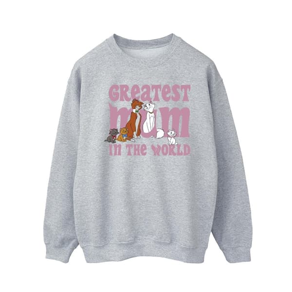 Disney Mens The Aristocats Greatest Mum Sweatshirt