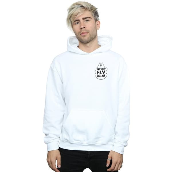 Star Wars Herr Never Fly Solo Hoodie