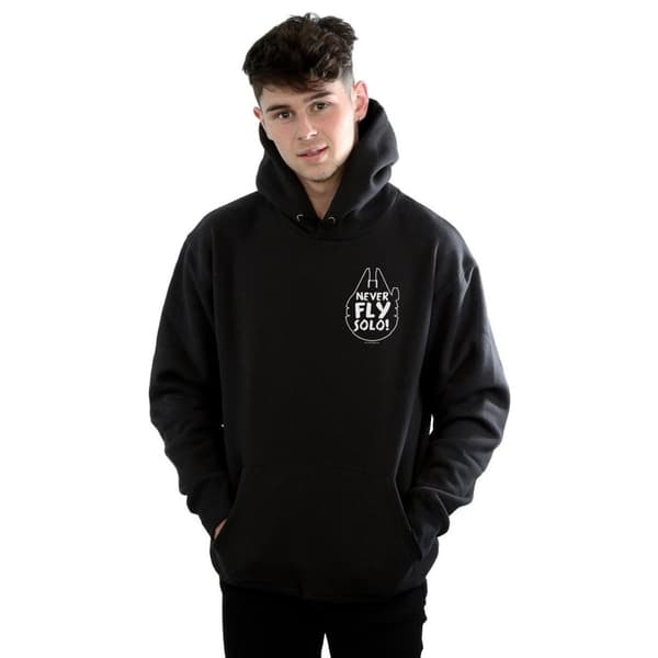 Star Wars Herr Never Fly Solo Hoodie