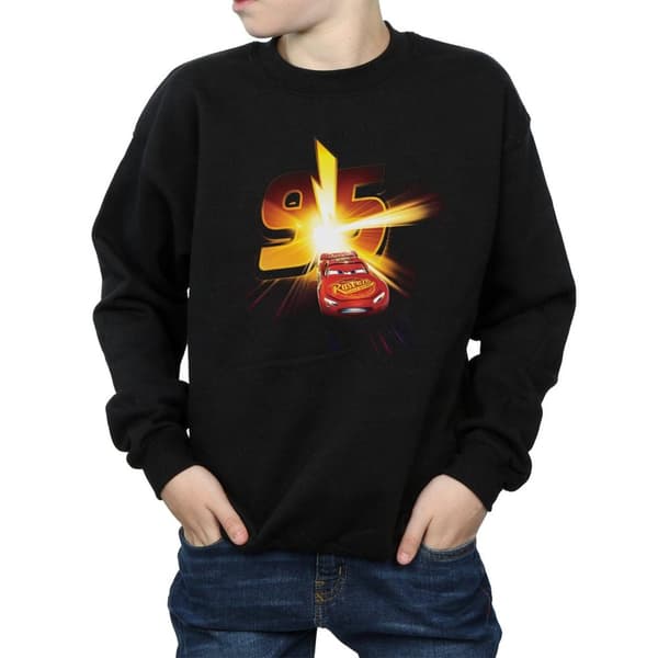 Disney Boys Cars Lightning McQueen Burst Sweatshirt
