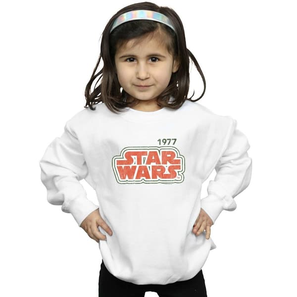 Star Wars Girls Retro Outline Sweatshirt