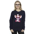 Pikkukuva 3 / 4: Disney Womens/Ladies Lilo & Stitch Angel Reindeer Sweatshirt