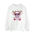 Pikkukuva 1 / 4: Disney Womens/Ladies Lilo & Stitch Angel Reindeer Sweatshirt
