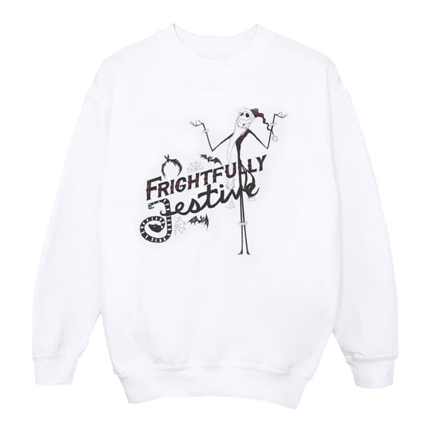 Disney Mens The Nightmare Before Christmas Frightfully Festive Sweatshirt