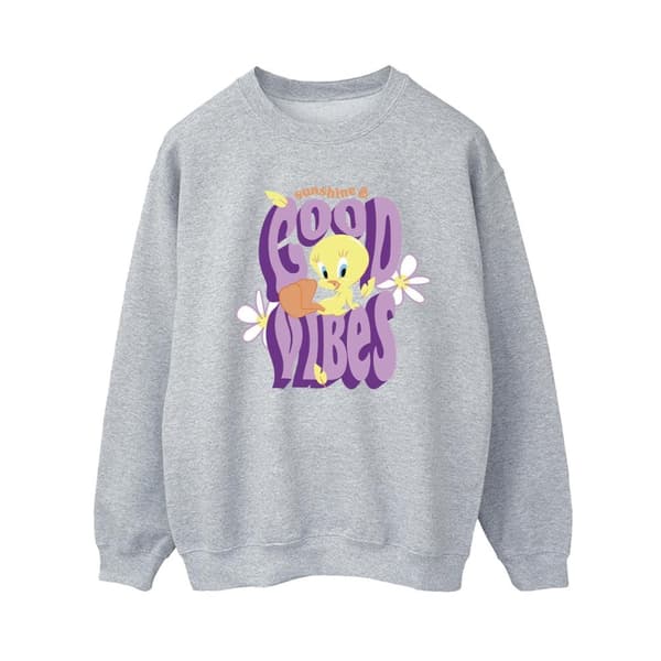 Looney Tunes Womens/Ladies Tweeday Sunshine & Good Vibes Sweatshirt