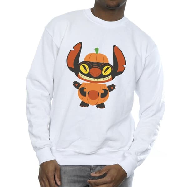 Disney Mens Lilo & Stitch Pumpa Kostym Sweatshirt