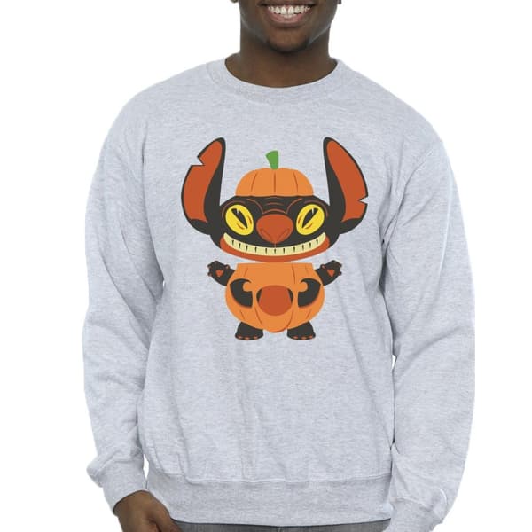 Disney Mens Lilo & Stitch Pumpa Kostym Sweatshirt