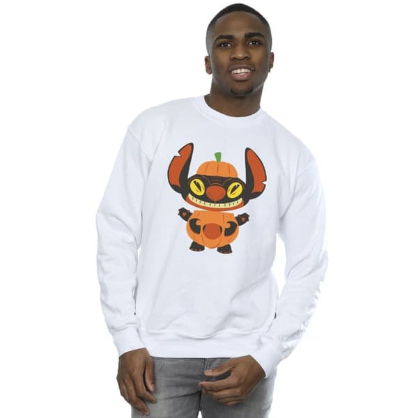 Disney Mens Lilo & Stitch Pumpa Kostym Sweatshirt