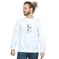 Pikkukuva 2 / 3: Looney Tunes Mens Bugs Bunny Drawing Instruction Sweatshirt