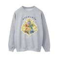 Miniatyrbillede 1 af 3: Harry Potter Womens/Ladies Hogwarts School Emblem Sweatshirt