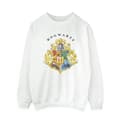 Miniatyrbillede 1 af 3: Harry Potter Womens/Ladies Hogwarts School Emblem Sweatshirt