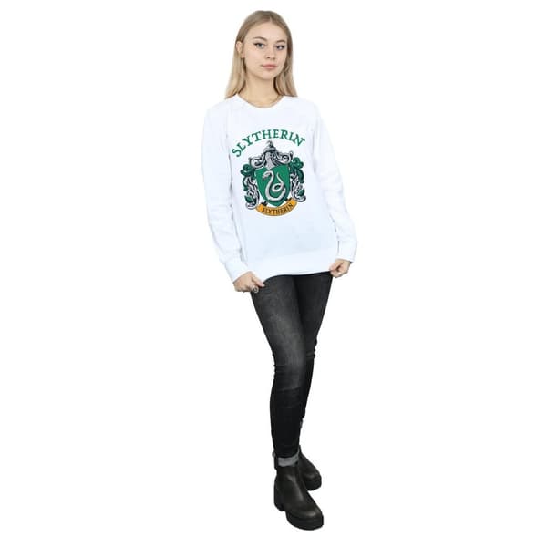 Harry Potter Womens/Ladies Slytherin Crest Sweatshirt