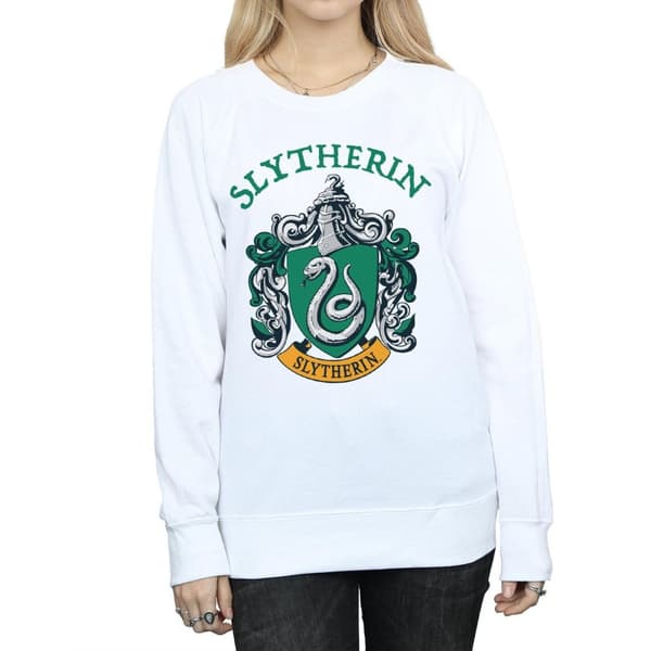 Harry Potter Womens/Ladies Slytherin Crest Sweatshirt
