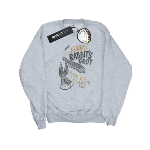 Looney Tunes Dam/Tjej Bugs Bunny Rub Me The Wrong Way Sweatshirt