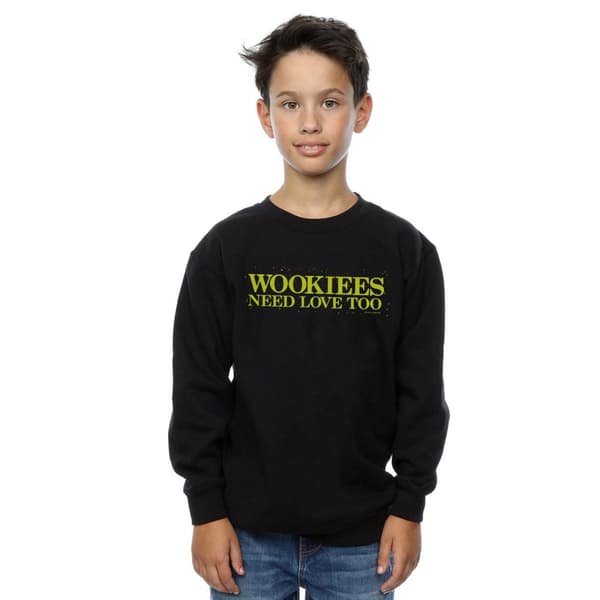 Star Wars Boys Wookiees Need Love Too Sweatshirt