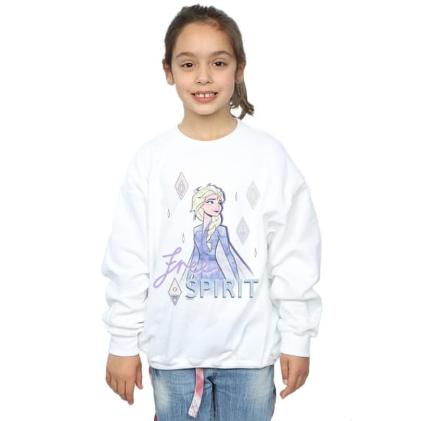 Disney Girls Frozen 2 Elsa Free Spirit Sweatshirt