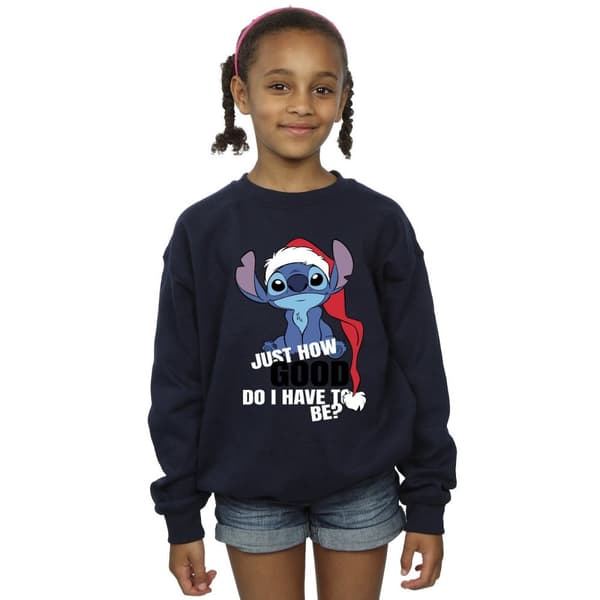 Disney Girls Lilo & Stitch Just How Good Sweatshirt