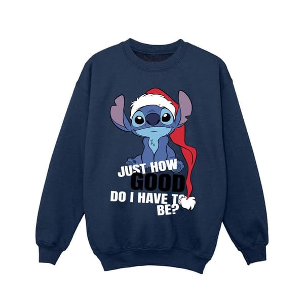 Disney Girls Lilo & Stitch Just How Good Sweatshirt
